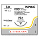 ETHICON Suture, PDS Plus, Precision Point - Reverse Cutting, PS-1, 18", Size 3-0. MFID: PDP683G