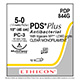 ETHICON Suture, PDS Plus, Precision Cosmetic - Conventional Cutting PRIME, PC-3, 18", Size 5-0. MFID: PDP844G