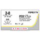 ETHICON Suture, PDS Plus, ETHIGUARD - Blunt Point, SHB, 27", Size 2-0. MFID: PDPB317H