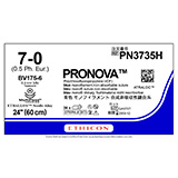 ETHICON Suture, PRONOVA POLY, Size 7-0, 24", Blue Monofilament, Needle BV175-6, Taper Point, 3/8 Circle, 3 dz/bx. MFID: PN3735H (USA ONLY)