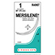 ETHICON Suture, MERSILENE, Reverse Cutting, LR / LR, 30", Size 1, 2 dozens. MFID: R495T