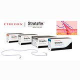 ETHICON Suture, STRATAFIX Spiral MONOCRYL PLUS, Undyed Monofilament, Size 3-0, Needle PS-1, 45 cm. MFID: SXMP1B102