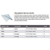 ETHICON ULTRAPRO Mesh, Flat Mesh; 12" x 12" (30cm x 30cm), 1/ Box. MFID: UML1