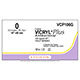 ETHICON Suture, Coated VICRYL Plus, SUTUPAK Pre-Cut Sutures, 6-18", Size 0. MFID: VCP106G