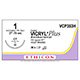 ETHICON Suture, Coated VICRYL Plus, Taper Point, CT, 27", Size 1. MFID: VCP353H