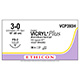 ETHICON Suture, Coated VICRYL Plus, Reverse Cutting, FS-2, 18", Size 3-0. MFID: VCP393H