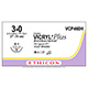 ETHICON Suture, Coated VICRYL Plus, Reverse Cutting, X-1, 27", Size 3-0. MFID: VCP460H