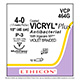 ETHICON Suture, Coated VICRYL Plus, Precision Point - Reverse Cut, P-3, 18", Size 4-0. MFID: VCP464G