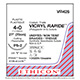 ETHICON Suture, VICRYL RAPIDE, Precision Point - Reverse Cutting, PS-2, 27", Size 4-0. MFID: VR426