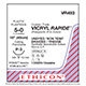 ETHICON Suture, VICRYL RAPIDE, Precision Point - Reverse Cutting, P-3, 18", Size 5-0. MFID: VR493