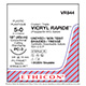 ETHICON Suture, VICRYL RAPIDE, Precision Cosmetic- Conventional Cutting PRIME, PC-3, 18", Size 5-0. MFID: VR844