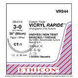 ETHICON Suture, VICRYL RAPIDE, Taper Point, CT-1, 36", Size 3-0. MFID: VR944