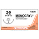 ETHICON Suture, MONOCRYL, Taper Point, CTX, 36", Size 2-0. MFID: Y397H