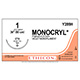 ETHICON Suture, MONOCRYL, Taper Point, CTX, 36", Size 1. MFID: Y399H