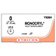 ETHICON Suture, MONOCRYL, Taper Point, UR-6, 27", Size 0. MFID: Y606H