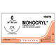 ETHICON Suture, MONOCRYL, Size 0, 36", Undyed Monofilament, Needle CTX-B, ETHIGUARD Blunt Point, 1/2 Circle, 3 dz/bx. MFID: YB978H