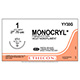 ETHICON Suture, MONOCRYL, Taper Point, CT-1, 4-27", Size 1. MFID: YY30G