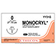 ETHICON Suture, MONOCRYL, Taper Point, CT-1, 4-27", Size 0. MFID: YY31G