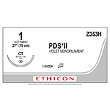 ETHICON Suture, PDS II, Taper Point, CT, 27", Size 1. MFID: Z353H (USA ONLY)