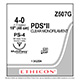 ETHICON Suture, PDS II, Precision Point - Reverse Cutting, PS-4, 18", Size 4-0. MFID: Z507G