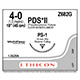 ETHICON Suture, PDS II, Precision Point - Reverse Cutting, PS-1, 18", Size 4-0. MFID: Z682G