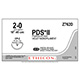 ETHICON Suture, PDS II, Reverse Cutting, CP-2, 8-18", Size 2-0. MFID: Z762D