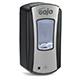 GOJO LTX-12 Touch-Free Dispenser for GOJO 1200mL Foam Soap, Chrome/Black. MFID: 1919-04