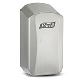 PURELL LTX Behavioral Health Dispenser, Time-Delayed Output, Touch-Free, for PURELL 1200mL Hand Sanitizer. MFID: 1926-01-DLY