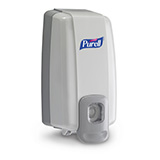PURELL NXT SPACE SAVER Push-Style Dispenser for PURELL Hand Sanitizer Gel (1000mL Refills). MFID: 2120-06