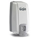 GOJO NXT SPACE SAVER Push-Style Dispenser for GOJO Soap or Lotion, Dove Gray. MFID: 2130-06