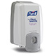 PURELL NXT MAXIMUM CAPACITY Dispenser, Push-Style for PURELL 2000mL NXT Hand Sanitizer Gel Refills. MFID: 2220-08