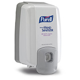 PURELL NXT MAXIMUM CAPACITY Dispenser, Push-Style for PURELL 2000mL NXT Hand Sanitizer Gel Refills. MFID: 2220-08