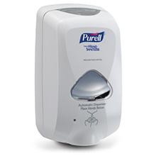 PURELL TFX Touch-Free Dispenser for 1200mL PURELL Hand Sanitizer Refills, Gray. MFID: 2720-12