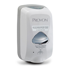 PROVON TFX Touch-Free Dispenser for PROVON 1200mL Skin Cleanser Refill, Dove Gray. MFID: 2845-12