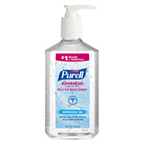 PURELL Advanced Hand Sanitizer Refreshing Gel, 12 fl oz Table Top Pump Bottle. MFID: 3659-12