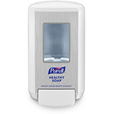 PURELL CS4 Soap Push-Style Dispenser for PURELL 1250mL HEALTHY SOAP, White. MFID: 5130-01