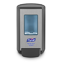PURELL CS4 Soap Push-Style Dispenser for PURELL 1250mL HEALTHY SOAP, Graphite. MFID: 5134-01