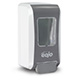 GOJO FMX-20 Push-Style Dispenser for GOJO 2000mL Foam Soap, White/ Gray. MFID: 5270-06
