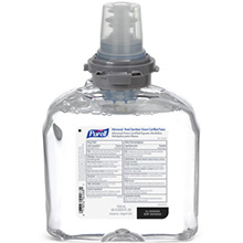 PURELL Advanced Hand Sanitizer Green Certified Foam, 1200mL Refill for TFX Dispenser. MFID: 5391-02