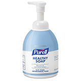 PURELL Foaming Antimicrobial Handwash with PCMX, 535mL Counter Top Pump Bottle, Light Blue. MFID: 5745-04