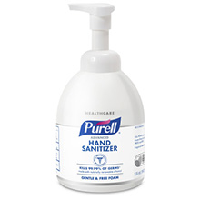 PURELL Advanced Hand Sanitizer Green Certified Foam, 535mL Table Top Pump Bottle. MFID: 5791-04