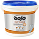GOJO Heavy Duty Hand Cleaning Towels, 130 Count Bucket. MFID: 6298-04
