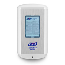 PURELL CS6 Soap Touch-Free Dispenser for PURELL 1200mL HEALTHY SOAP, White. MFID: 6530-01