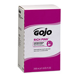 GOJO RICH PINK Antibacterial Lotion Soap, 2000mL Refill for GOJO PRO TDX Dispenser. MFID: 7220-04