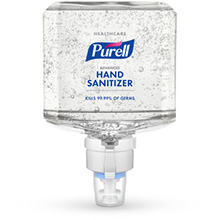 PURELL Healthcare Advanced Hand Sanitizer Gel, 1200mL Refill for ES8 Hand Sanitizer Dispensers. MFID: 7763-02