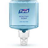 PURELL Healthcare HEALTHY SOAP Ultra Mild Foam, 1200mL Refill for PURELL ES8 Touch-Free Soap Dispensers. MFID: 7775-02