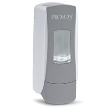 PROVON ADX-7 Push-Style Dispenser for PROVON 700mL Foam Soap, Grey/White. MFID: 8771-06