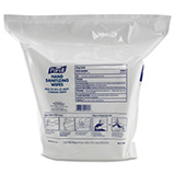 PURELL Hand Sanitizing Wipes, Alcohol-Free, 1200/pk Refill for PURELL Wipes Dispensers. MFID: 9118-02