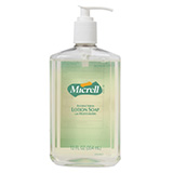 MICRELL Antibacterial Lotion Soap, 12 fl oz Pump Bottle. MFID: 9759-12
