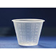 GMAX Medicine Cup, 1 oz, Graduated mL/cc only, Translucent. MFID: GP700